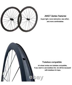 1140g 3025mm Carbon Spokes Wheels Disc 700c Road Bike Gravel Bicycle Wheelset