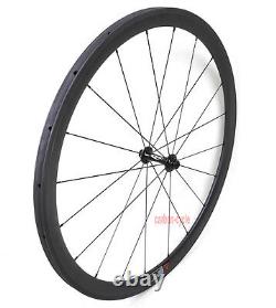 1150g Sapim cx-ray Carbon Tubular Wheels 700C 38mm Road Bicycle UD Matt 23 wide