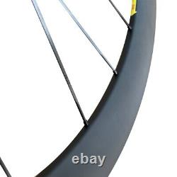 1190g 700C 42mm Gravel Road Bike Disc Brake Carbon Spoke Wheels Bicycle Wheelset