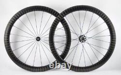 12K Weave Road Bike Carbon Wheelset DT Hub Bicycle Wheels Rim Brake Clincher