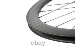 12K Weave Road Bike Carbon Wheelset DT Hub Bicycle Wheels Rim Brake Clincher