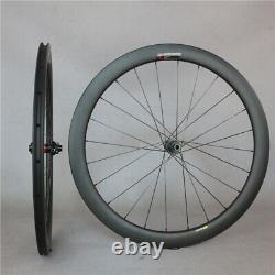 12 Speed Carbon Fiber Road Wheelset 5025mm Wheel Tubeless XDR / Micro Spline