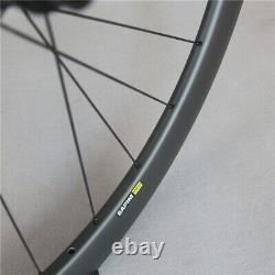 12 Speed Carbon Fiber Road Wheelset 5025mm Wheel Tubeless XDR / Micro Spline