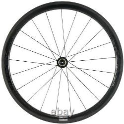 1342g Light Weigt Road Bike Wheels 40mm Depth 25mm U Shape Wheelset Smith Hub
