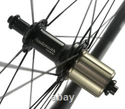 1342g Light Weigt Road Bike Wheels 40mm Depth 25mm U Shape Wheelset Smith Hub