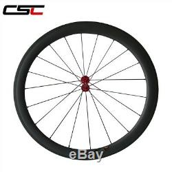 1500g only Ceramic Bearing Hubs 50mm Clincher Carbon road bike wheels