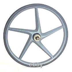 16'' Carbon Clincher 5 Spokes Rims BMX Folding Bike Wheelset Disc Brake 25x25mm
