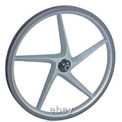 16'' Carbon Clincher 5 Spokes Rims BMX Folding Bike Wheelset Disc Brake 25x25mm