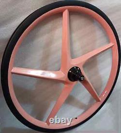 16'' Carbon Clincher 5 Spokes Rims BMX Folding Bike Wheelset Disc Brake 25x25mm