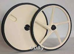 16'' Carbon Clincher 5 Spokes Rims BMX Folding Bike Wheelset Disc Brake 25x25mm