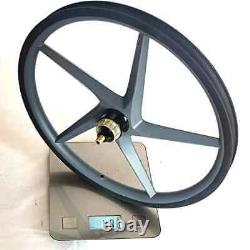 16'' Carbon Clincher 5 Spokes Rims BMX Folding Bike Wheelset Disc Brake 25x25mm
