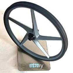 16'' Carbon Clincher 5 Spokes Rims BMX Folding Bike Wheelset Disc Brake 25x25mm