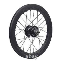 16 Inch Carbon Bicycle Wheelset Rim Brake 6 Speed SRF3 Hub Folding Bike Wheels