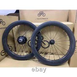 16 Inch Carbon Bicycle Wheelset Rim Brake 6 Speed SRF3 Hub Folding Bike Wheels
