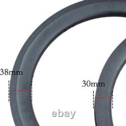 16 Inch Carbon Bicycle Wheelset Rim Brake 6 Speed SRF3 Hub Folding Bike Wheels