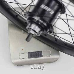 16 Inch Carbon Bicycle Wheelset Rim Brake 6 Speed SRF3 Hub Folding Bike Wheels