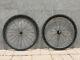 1 Pair Carbon Glossy Road Cyclocross Bike Clincher 38mm 700c Bicycle Wheelset