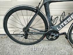 2013 Litespeed C1R Aero Road Bike, Medium/54, SRAM RIVAL/RED 2X10, Carbon wheels