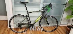 2017 BMC GranFondo GF02 Carbon Fiber Road Bike 58cm Shimano 105 HED Wheels