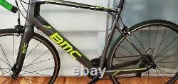 2017 BMC GranFondo GF02 Carbon Fiber Road Bike 58cm Shimano 105 HED Wheels