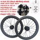 20/18inch 406 355 Carbon Fiber Road Bike Wheelset Width 25mm Depth 38mm Clincher