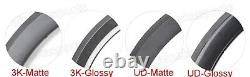 20.5mm/23mm/25mm Wide Road Bike Clincher/Tubular Carbon Wheelset NOVATEC Hub