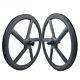 20er 451 5 Spokes Road Bike Carbon Fiber Wheelset Folding Clincher Bicycle Wheel