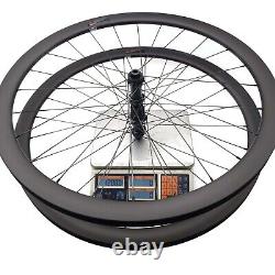 25mm Wide Tubeless 38mm Depth 700C Carbon Fiber Road Bicycle Wheels with D272Hub