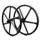 27.5 29 Inch Mountain Bike Carbon Fiber Wheelset 6 Spoke Tubeless Bicycle Wheels