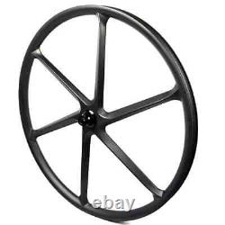 27.5 29 Inch Mountain Bike Carbon Fiber Wheelset 6 Spoke Tubeless Bicycle Wheels