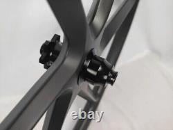 27.5 29 Inch Mountain Bike Carbon Fiber Wheelset 6 Spoke Tubeless Bicycle Wheels