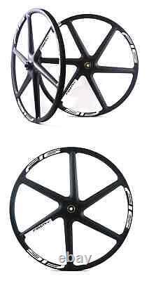 29 Inch Carbon Mountain Bike Wheel Set XC Bicycle Disc Brake Wheels 6 Spoke