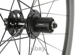30/40/45/55mm Disc Brake Carbon Wheels 700C Road Bike Disc Carbon Wheelset Matt