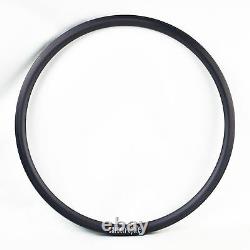 30mm Carbon Rim 24h Clincher 25mm Road Bicycle Race UD Matt wheel 700C Basalt