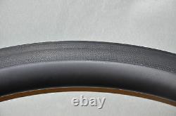 30mm Carbon Rim 24h Clincher 25mm Road Bicycle Race UD Matt wheel 700C Basalt