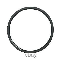 30mm Road Light 25 Wide 700c Asymetric Carbon TUBELESS Clincher Rim 28 Hole