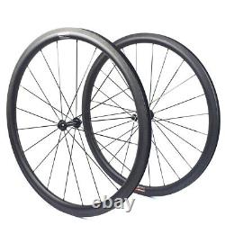 3825mm Full Carbon Wheels Road Bike Bicycle Racing Wheelset Rim Brake Tubeless