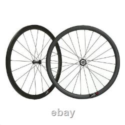 3825mm Full Carbon Wheels Road Bike Bicycle Racing Wheelset Rim Brake Tubeless