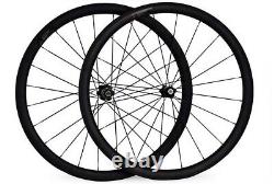 3825mm Full Carbon Wheels Road Bike Bicycle Racing Wheelset Rim Brake Tubeless