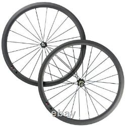 3825mm Full Carbon Wheels Road Bike Bicycle Racing Wheelset Rim Brake Tubeless