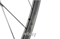 38/50/60/80mm Clincher Carbon Wheelset Road Bike Alloy Brake Surface 700C Wheels