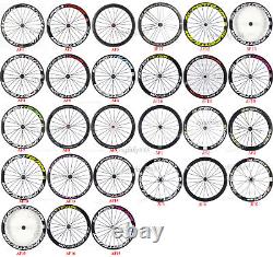 38/50/60/88mm Alloy Brake Carbon Wheelset Bicycles Alloy Brake Line Wheels Race