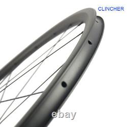 38/50/60/88mm Carbon Wheel Rims 700C Road Bike Rims Clincher/Tubular Bicycle rim