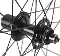 38/50/60/88mm Carbon Wheels Disc Brake Wheelset Road Wheels Center Lock/6 Bolt