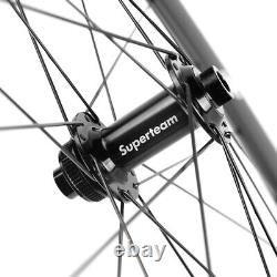 38/50/60/88mm Disc Brake Carbon Wheels 25mm Clincher Disc Brake Carbon Wheelset