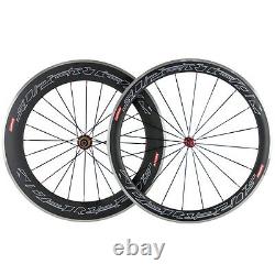 38mm/60mm+80mm Carbon Clincher Wheelset Aluminum Road Bike Carbon Wheels /set