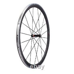 38mm Carbon Wheels Aluminum Alloy Brake Straight Pull AS511SB Hub Road Wheelset
