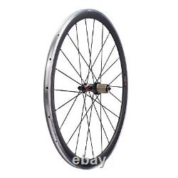 38mm Carbon Wheels Aluminum Alloy Brake Straight Pull AS511SB Hub Road Wheelset