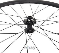 38mm Carbon Wheels Disc Brake Clincher Tubeless Road Bike Novatec 700C D Matt