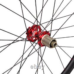 38mm Carbon Wheels Disc Brake Clincher Tubeless Road Bike Novatec 700C D Matt